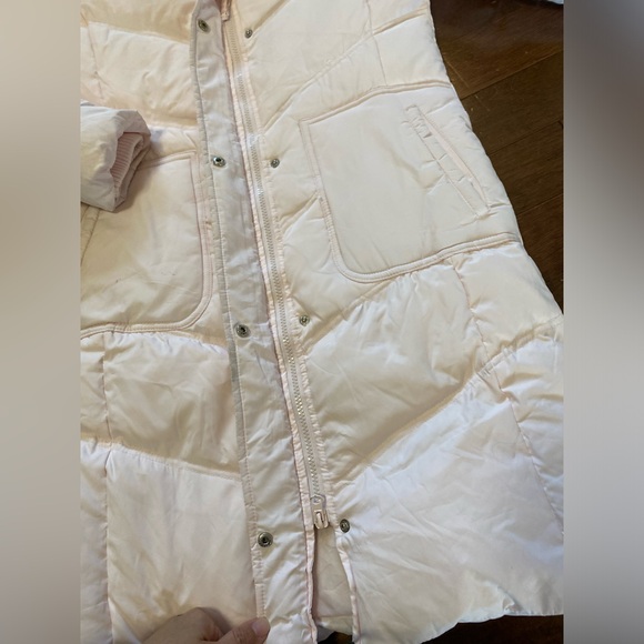 Y exchange Down Feathers Light Baby pink jacket women’s S - Picture 8 of 16